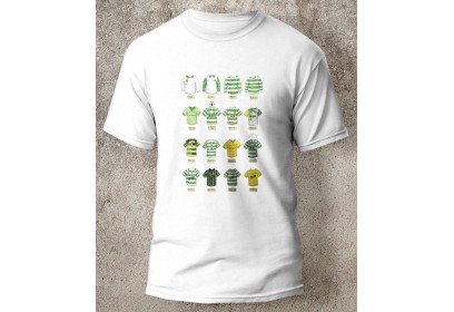 Celtic FC Retro Art Football Shirts T-Shirt